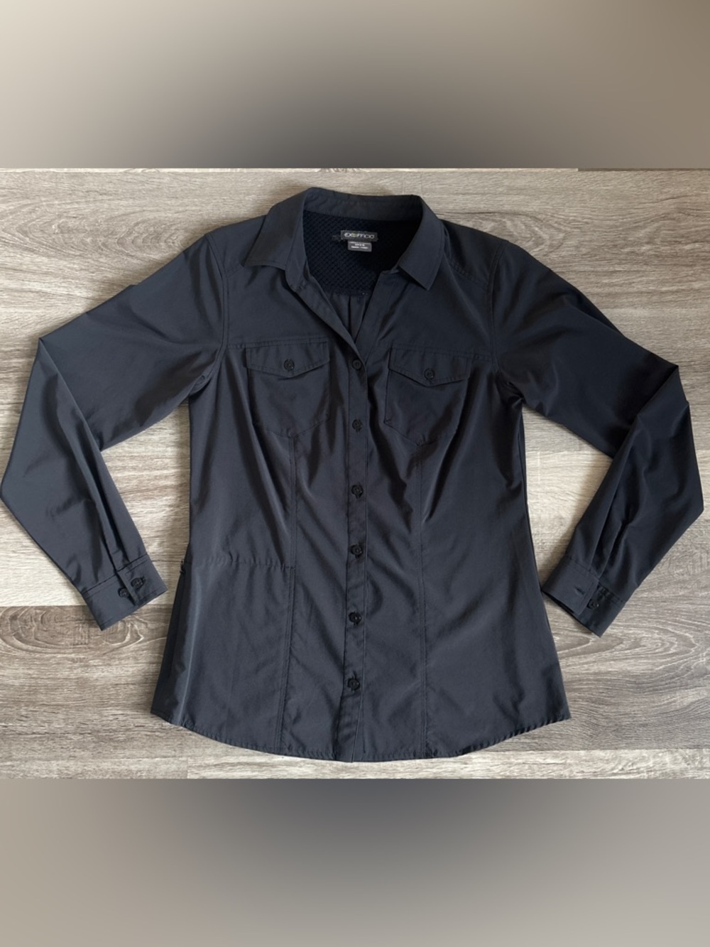Small Exofficio Black Long-Sleeve Shirt